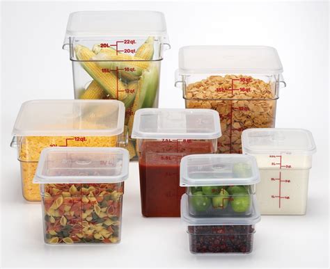 cambro food storage containers.